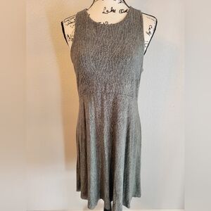 Athleta Santorini Thera Printed Dress Mojave Laurel Olive Print, Large